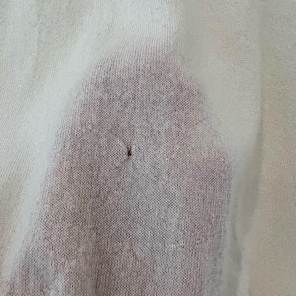 J.CREW IVORY CREAM TISSUE CASHMERE SWEATER SIZE M - Picture 17 of 17